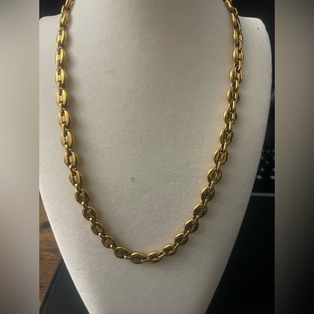 Stainless Steel Gold Link Chain
